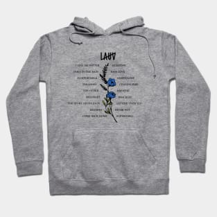 Lauv - I met your when I was 18 track list Hoodie